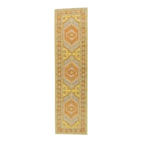 Modern Turkish Oushak Rug 2'8" x 10'4"