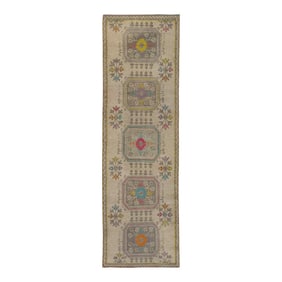 Vintage Turkish Rug 3'2" x 10'3"