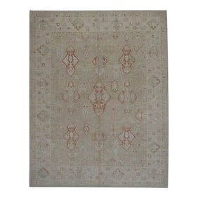 Modern Turkish Oushak Rug 7'11" x 10'1"
