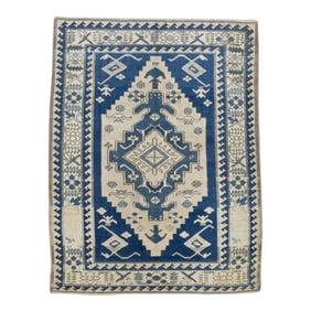 Vintage Turkish Rug 4'10" x 6'5"