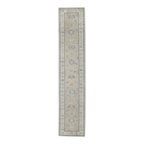 Modern Turkish Oushak Rug 3'1" x 15'5"