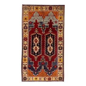Vintage Turkish Rug 3'9" x 6'7"