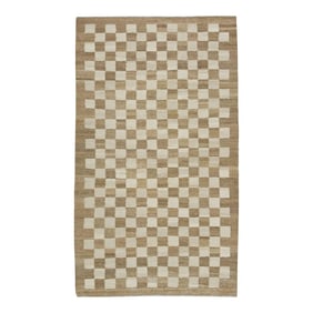 Handmade Modern Kilim Rug 2'9" X 4'9"