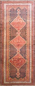 Antique Bakhtiar Persian Rug