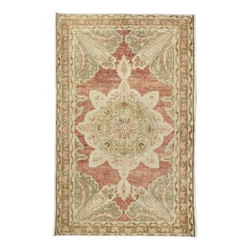 Vintage Turkish Rug 4' x 6'3"