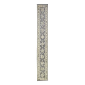 Modern Turkish Oushak Rug 2'8" x 17'11"