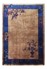 Antique Art Deco Chinese Rug