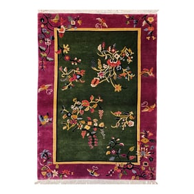 Mid 20th Century Chinese Art Deco Rug