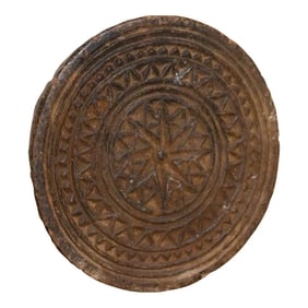 Vintage Carved Stone Trivet