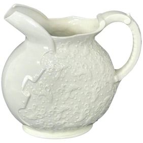 Late 19th Century Ott & Brewer Aesthetic Blanc De Chine Pitcher