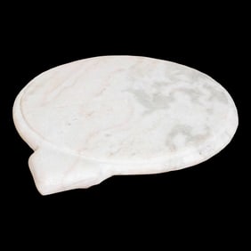 Handcarved Pure Marble Turtle Plate