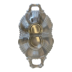 1940‚Äôs Glass Divided Relish Tray