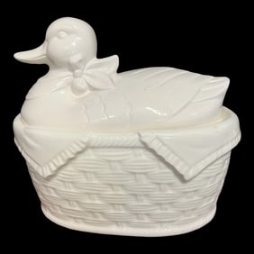1950s Nesting Duck Gravy /Tureen