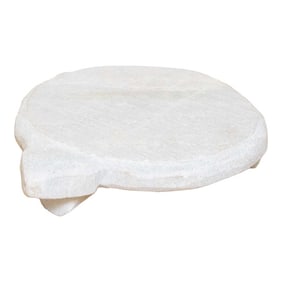 Handcarved Marble Raised Plate