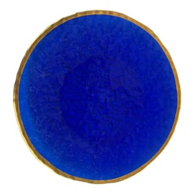 Late 20th Century Vintage Italian Art Glass Round Platter