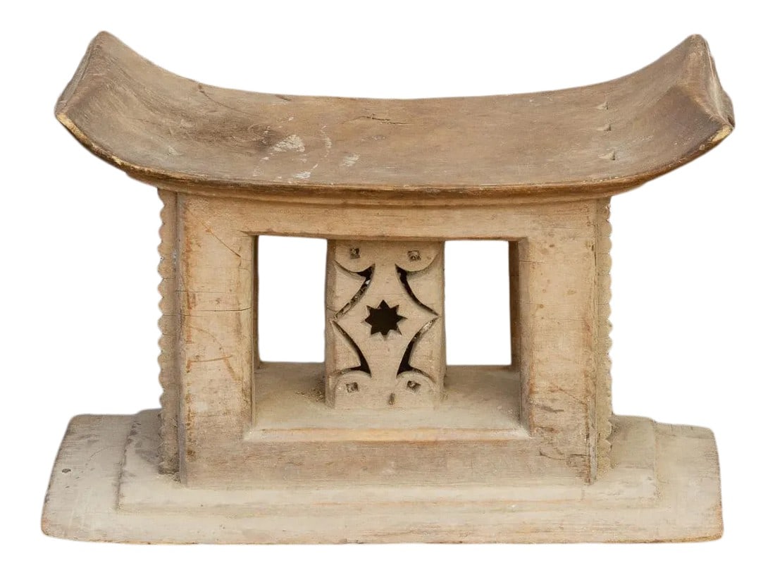 African Bubune Ashanti Ceremonial Stool