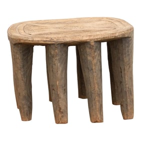 8-Legged Vintage Nupe Stool