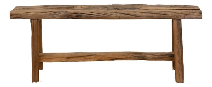 Farmhouse Style Reclaimed Wood Bench