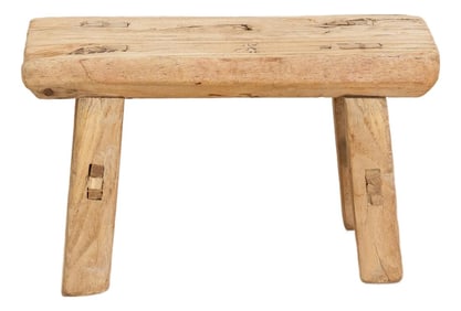 Barnwood Beauty, Small Wood Stool
