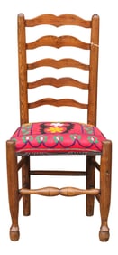 Antique 19th Century English Suzani Chair