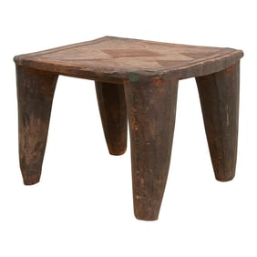 Vintage African Stool, Whisper of Ancestors