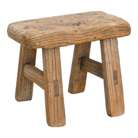 Petite Alpine Wood Milking Stool