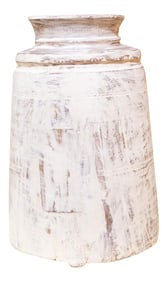 19th Century Tall Nepalese Tribal Ghee Pot