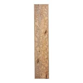 Reclaimed Wood Indo-French Carving
