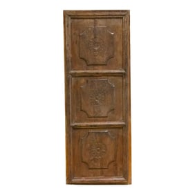 1700's Basque Carved Wall Panel