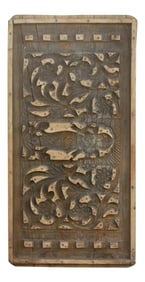 Antique Floral Motif Block Printing Panel
