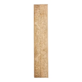 Carved Wood Indian Wall Art