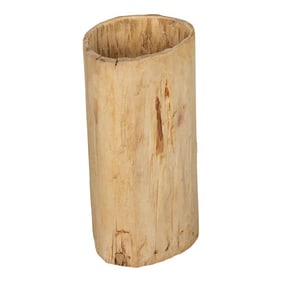 Tall Bleached Tree Trunk Planter
