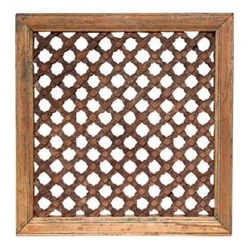 Airi Rustic Asian Lattice Panel