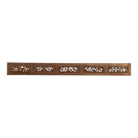Radiant Rustic Botanical Salvaged Wall Panel