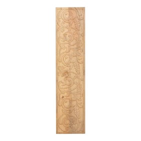 Reclaimed Wood French Colonial Carving