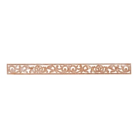 Antique Indo-French Carved Moulding-Auraville