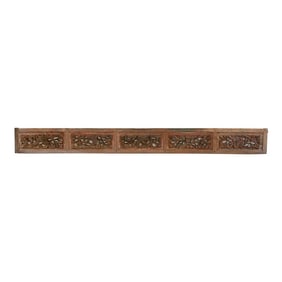 Whispers of Nature, Antique Carved Wall Panel