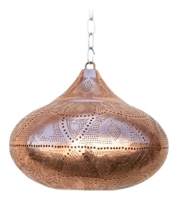 Najna Moorish Sphere Pendant Lantern