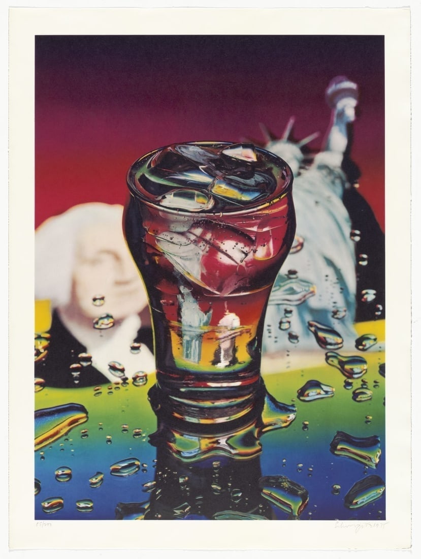 Ben Schonzeit: Yankee Flame: Artist: Ben Schonzeit Title: Yankee Flame Type: Work on paper Date: 1975 Medium: Collotype Dimensions: 30.12 x 22.37 inches Signed and Dated: Signed, dated, and numbered Edition/Publisher/Notes: From