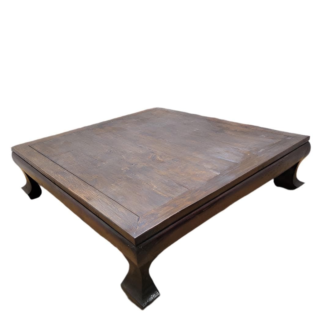 Antique Shanxi Province Chinese Elm Coffee Table: Vintage from before 2000 *. Antique Shanxi Province Chinese Elm Coffee Table This antique coffee table from the Shanxi Province of China was originally a double, two person bed. It has its original co