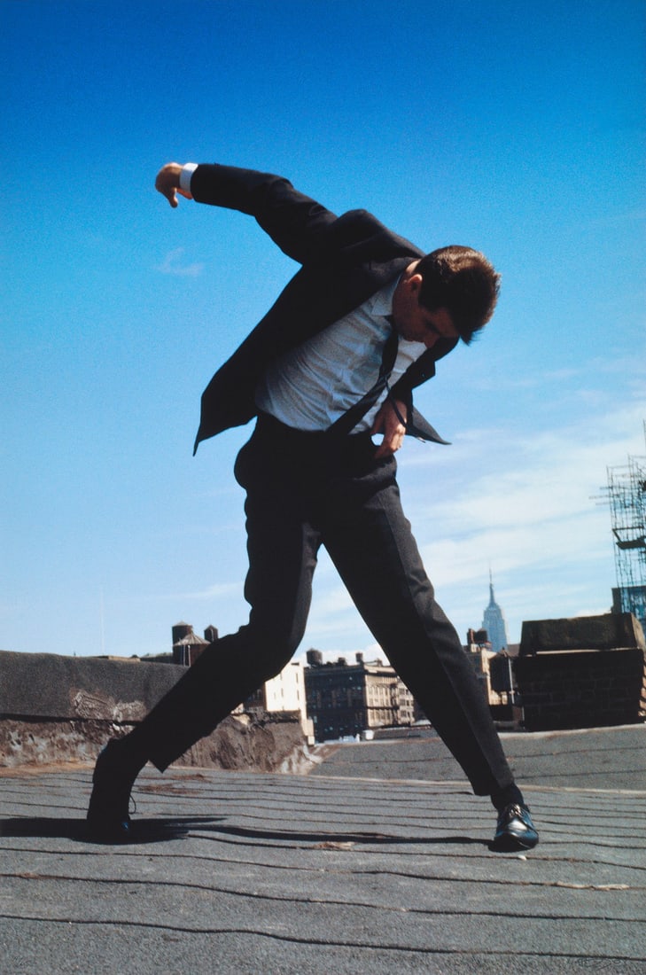 ROBERT LONGO 'MAN IN TIE' PHOTO PRINT (1 of 1)