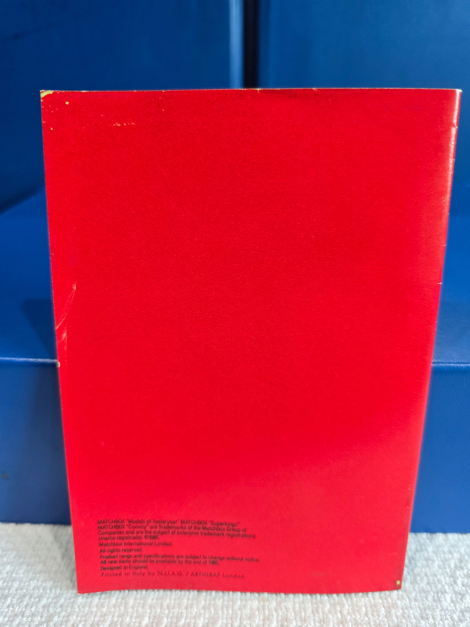 1985 Pocket catalogue