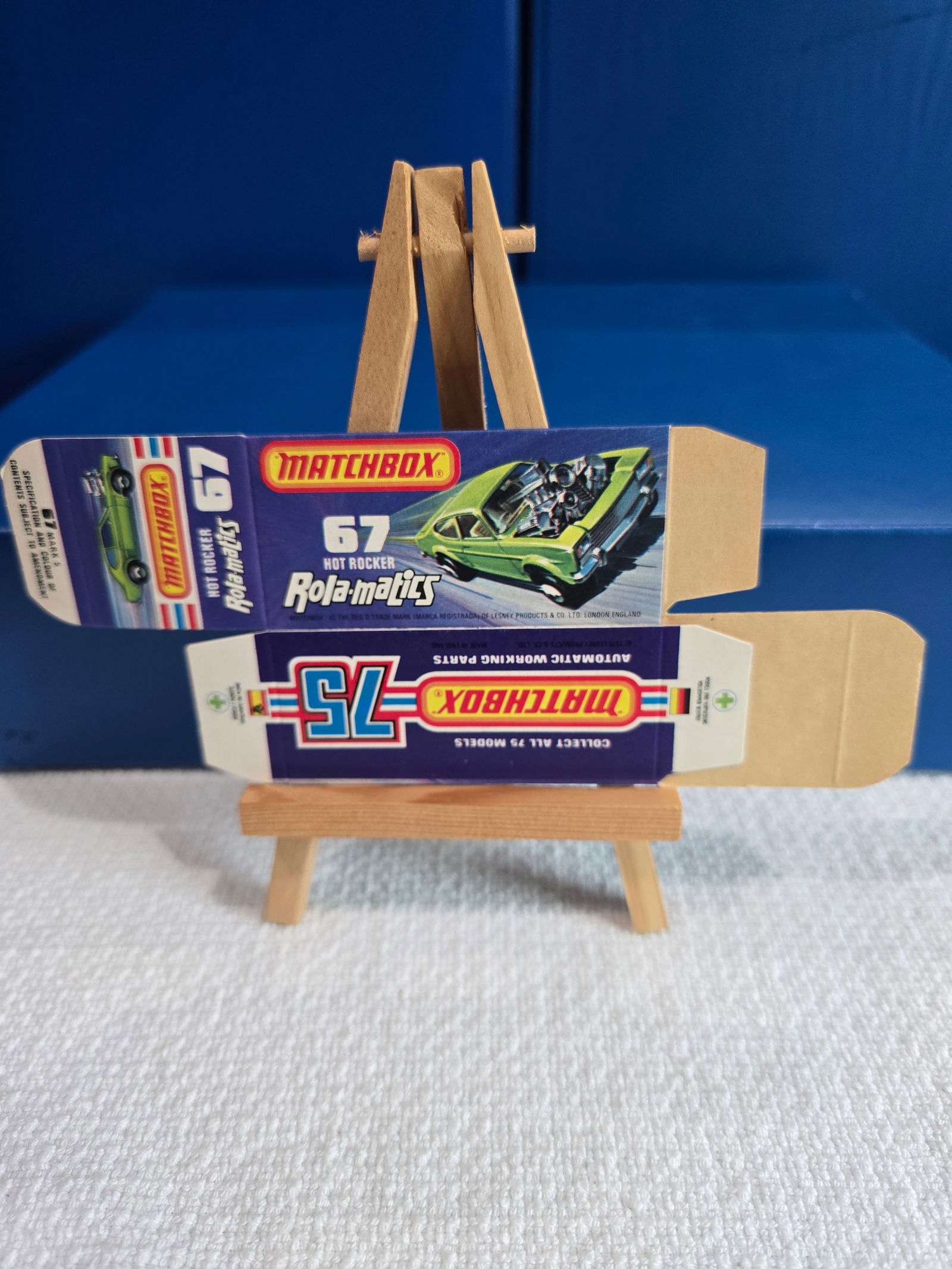 #67 Hot Rocker Rola-matics - empty box