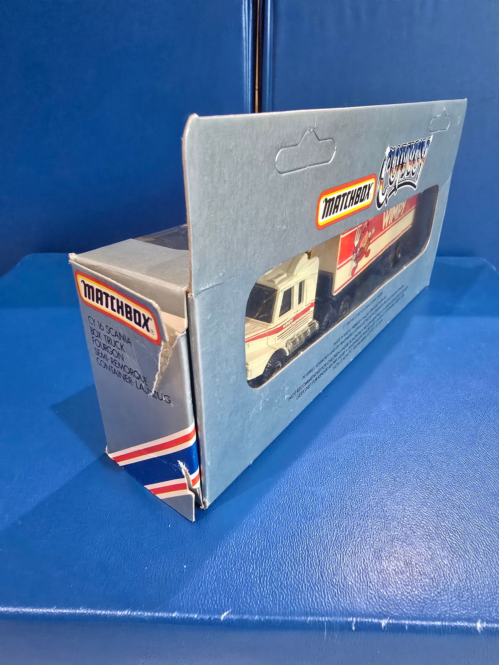 Wimpy, Scania tractor, white macau base - 4