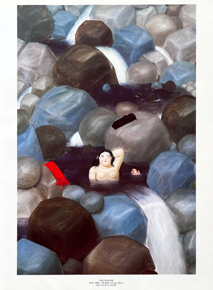Fernando Botero 38 The waterfall 1983 (1 of 1)