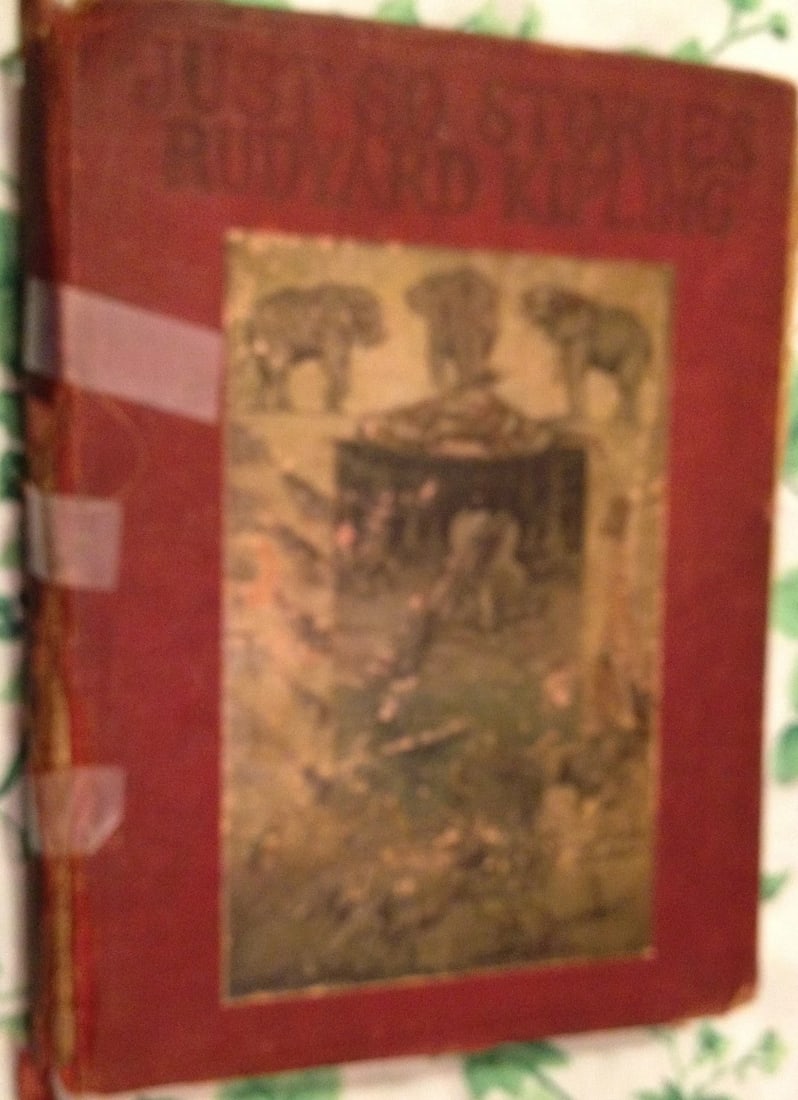 Just So Stories 1929 Rudyard Kipling Rare Illustrated Book Color Plates (1 of 12)