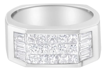 14KT White Gold Diamond Ring (1 3/4 cttw, G-H Color, VS2-SI1 Clarity)