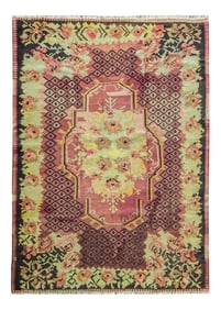 Antique Bessarabian Kilim, 5' X 7'