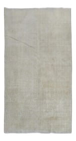 Neutral Vintage Turkish Rug, 3'9'' X 7'