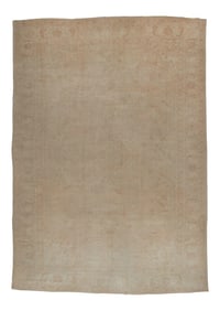 Oversize Antique Turkish Oushak Rug, 13'1'' X 18'9''
